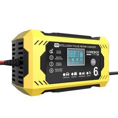 12V6A smart battery charger AGM Start stop battery European regulation full stop reverse protection lead-acid charger