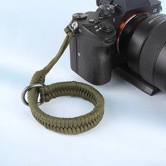 Handmade Woven Camera Hand Strap Adjustable Camera Strap with Safer Connector Hand Strap for Canon Nikon Sony Fuji Leica Olympus