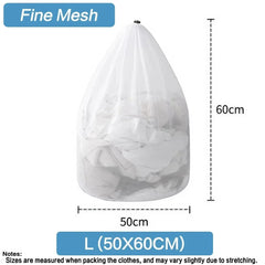 1PC Mesh Laundry Wash Bag – Machine Washable with Drawstring, Reusable & Travel-Friendly for Blouses, Stockings & Underwear