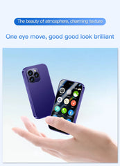 SOYES XS17 Pro 3.0" Mini Smart Phone Android9.0 Face ID 2GB RAM 16GB ROM Dual SIM Standby GPS 1950mAh 3G Small Phone