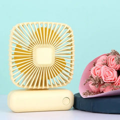 Desktop Desktop Small Fan Mini Handheld Usb Three Speed Cool Air Car Home Office Portable Quiet Outdoor Simple Portable Summer