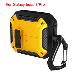 غطاء قفل أمان لهاتف Samsung Galaxy Buds 3 Pro Buds3 Buzz 3 Pro Case مقاوم للصدمات لهاتف Samsung Buds 3 Pro Sleeve مع خطاف
