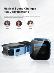 هاتف SERVO i19 صغير الحجم يعمل باللمس مع خاصية الاستعداد وبطاقة SIM مزدوجة ومشغل MP4 وخاصية Magic Voice 2G وشاشة صغيرة دوارة
