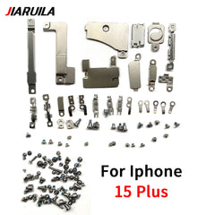 Complete Full Screw Set Metal Internal Bracket Replacement Parts Shield Plate Cover For IPhone X XR XS Max 7 8 Plus 15 Pro Max