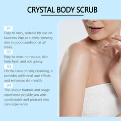 Coconut Body Scrub Remove Dead Skin Exfoliating Fading Dark Spots Softening Brightening Smoothing Cleansing Sea Salt Body Scrub