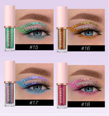 Chameleon Eyeliner Set, 8 Colors, Long-lasting Waterproof  Glitter Liquid Eyeshadow, No Smudging, Fast-drying, Eye Makeup Gift