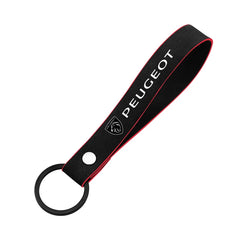 Car Key ring Key Fobs Suede Rope for Peugeot 206 307 308 3008 207 208 407 508 2008 5008 Car Key Chain car styling Accessories
