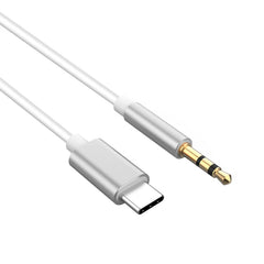 كابل صوت USB من النوع C إلى 3.5 مم AUX سماعة رأس ومحول مقبس سماعة رأس AUX للسيارة لهاتف Samsung S20 Plus Note 20 S21 Ultra Tab S7