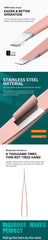 4PCS Precision Stainless Steel Tweezers For Eyebrow Hair Facial Hair Removal Splinter Blackhead Slant Tip Angle Tip Pointed Ti