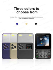 SERVO R18 PRO Side Slider Mobile Phone 2.4" Rotate Display Dual SIM Standby Magic Voice Flashlight 2G GSM Card Button Cellphones