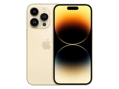 هاتف Apple iPhone 14 Pro مستعمل غير مقفل، ذاكرة وصول عشوائي (RAM) سعة 128 جيجابايت وذاكرة قراءة فقط 256 جيجابايت وذاكرة وصول عشوائي (RAM) سعة 6 جيجابايت، شريحتان eSIM، شريحة واحدة + شريحة واحدة eSIM، شاشة OLED مقاس 6.1 بوصة، معرف الوجه A15 5G