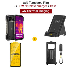 Ulefone Armor 27T 4G THERMAL BY FLIR® Rugged Phone 10600mAh Up to 24GB+256GB  6.78"FHD 120Hz Night Vision Android 14 Smartphone