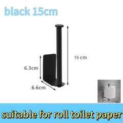 Kitchen Roll Paper Holder Stand Toilet Paper Holder Bathroom Towel Rack Without Drilling Roll Paper Dispenser Kitchen Towel Rack