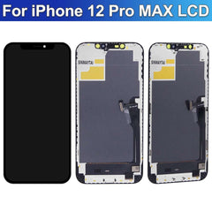 DD OLED Screen LCD For iPhone 12 13 14 15 16 16e Pro Max Plus Mini LCD Display Touch Screen Digitizer Assembly Replacement