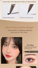 Smooth Very Fine Eyeliner Pen Longacting Quickdrying Waterproof Eyeliner Pen Suitable For Beginners Girls Holiday Gifts