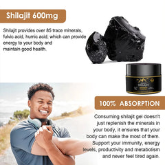 Original Himalayan Shilajit Resin,Natural Pure Shilajit Resin with Fulvic Acid,For Immune Health E jaculation,85+ Trace Mineral