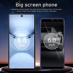 هاتف FUFFFI S25 Pro الذكي 5G الهواتف المحمولة بنظام Android 12، شاشة 6.8 بوصة، 12 + 512 جيجابايت، هاتف محمول 24 + 48 ميجابكسل، 5800 مللي أمبير في الساعة، متجر Google Play، هاتف