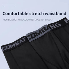2-piece tight pants men's cycling base fitness shorts quick drying high elasticity sports set running training compression