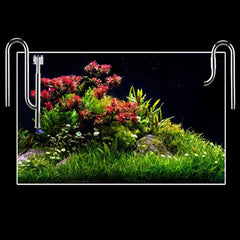 ملحقات فلتر حوض السمك ZRDRAquarium الخارجية المصنوعة من الفولاذ المقاوم للصدأ، مدخل ومخرج، غشاء إزالة الزيت والماء، أنبوب زنبق، فلتر حوض السمك
