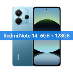 Global Version Xiaomi Redmi Note 14 MediaTek Helio G99-Ultra 108MP AI Camera 6.67" AMOLED 120Hz Display 5500mAh