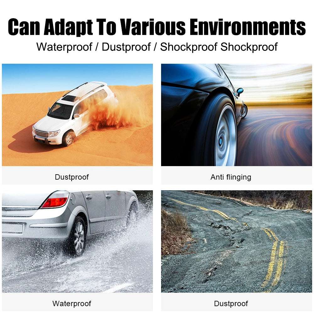 Tire Pressure Monitoring System Temperature Warning New C External Battery Version Sensors Solar TPMS Car Tyre Pressure Monitor