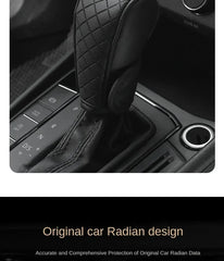 High Quality Car Shift Handle Cover PU Leather Non-slip Wear-resistant Universal Car Automatic Gear Sheath Car Decoration
