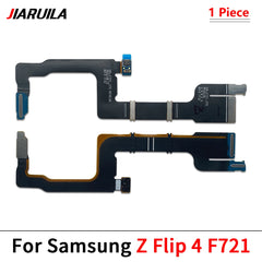 كابل مرن لموصل اللوحة الرئيسية لهاتف Samsung Z Flip 2 3 4 5 F1707B F711 F721 F731 F700 أجزاء كابل مرن لموصل شاشة LCD