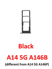 Sim Card Tray For Samsung Galaxy A14 4G A145 Phone New SIM Chip Micro SD Slot Adapter Holder For A14 5G A146 A146U