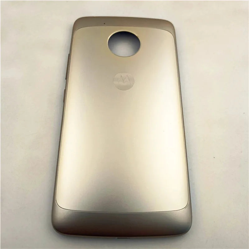 For Motorola Moto G5 Back Battery Cover Rear Door Housing Case With Power Volume button Repair parts For Moto G5 Battery cover