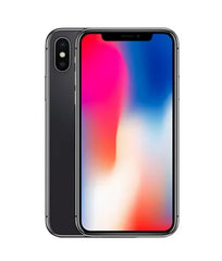 هاتف iPhone X الأصلي بذاكرة وصول عشوائي 3 جيجابايت وذاكرة داخلية 64 جيجابايت وذاكرة قراءة فقط 256 جيجابايت وشاشة 5.8 بوصة ونظام تشغيل iOS سداسي النواة وكاميرا بدقة 12.0 ميجابكسل، غير مقفول، يدعم شبكة LTE، iphonex iphone x