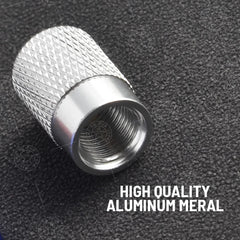 4pcs GR SPORT Logo Car Wheel Tire Valve Caps Air Stem Aluminum Accessories For Toyota Yaris Corolla RAV4 C-HR Camry Prado Voxy