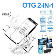 Xiaomi USB 3.2 16TB USB Flash Drive Memory Type-c 2-In-1 8TB 16TB OTG Pendrive 2TB High Speed Flash Disk 2TB For Computer