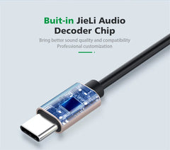 كابل صوت قابل للسحب من OLAF USB C إلى 3.5 مم لسيارة iPhone 15 كابل AUX بمقبس 3.5 مم إلى كابل مكبر صوت بمحول الكوع