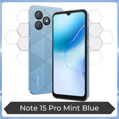 HOTWAV Note 15 Pro Mobile Phone Android 14 6.6'' HD+ 12(4+8)GB 128GB Cellphone 13MP 5160mAh 8.9mm Ultra-Thin Smartphone