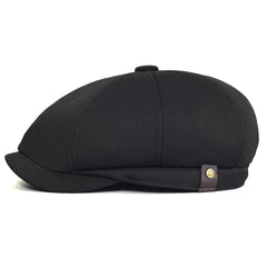 Spring Summer Casual Newsboy caps Breathable Outdoor Retro Beret Hats Octagonal Hat Fashion Solid Flat Caps