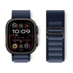 Alpine loop Strap for Apple watch Ultra Band 49mm 45mm 46mm 44mm 41mm 42mm 40mm Nylon bracelet correa series 10 9 8 7 SE 6 5 4 3