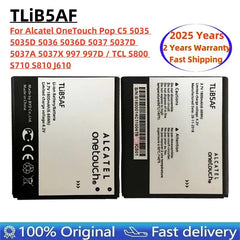 100% New Battery TLiB5AF 1800mAh Battery For Alcatel One Touch Pop C5 OT 5036 5036D 5037 5037A 5037D 5037X Mobile Phone Bateria