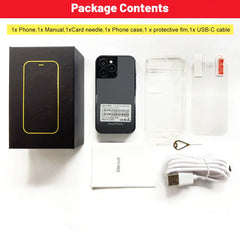 هاتف SOYES XS16 Mini 4G LTE صغير الحجم، ذاكرة وصول عشوائي 3 جيجابايت، سعة تخزين 64 جيجابايت، نظام تشغيل Android10.0، شاشة 3 بوصات، كاميرا 5 ميجابكسل، شريحتي اتصال، متجر Play، واتساب