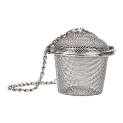 Tea Spice Strainer Seasoning Ball Mesh Herbal Ball Stainless Steel Teakettle Locking Tea Filter Reusable Diameter 4.5cm