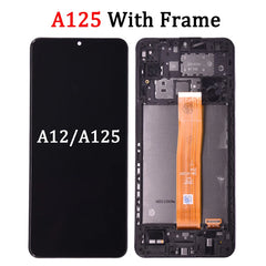 6.5" LCD For Samsung  A12 Nacho LCD A127 Touch Screen A125 Digitizer Assembly For Samsung A12 A125 LCD Display
