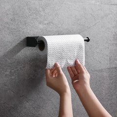 Kitchen Roll Paper Holder Stand Toilet Paper Holder Bathroom Towel Rack Without Drilling Roll Paper Dispenser Kitchen Towel Rack