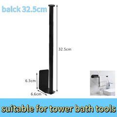 Kitchen Roll Paper Holder Stand Toilet Paper Holder Bathroom Towel Rack Without Drilling Roll Paper Dispenser Kitchen Towel Rack