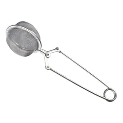 Stainless Steel Spoon Tea Ball Infuser Filter Squeeze Leaves Herb Mesh Strainer Tea Infuser In Mesh Tea Ball Filter with Handle