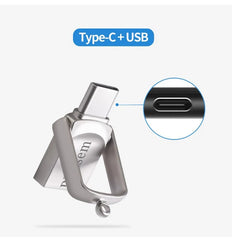 Bliksem 2in1 USB Flash Drive 32GB 64GB 128GB for TYPE-C PC High Speed USB Flash Drive 128GB USB 2.0 TYPE-C 32GB 64GB Pen Drive