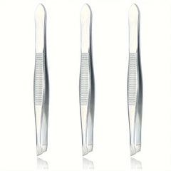 3/5/12Pcs Stainless Steel Tweezers Ingrown Hairs - Precision Tweezers for Fine Hair Remover for Women Eyebrow Tweezers for Wome