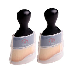 Car Interior Cleaning Soft Brush Tool Dust Remover Auto Accessories For Toyota Rav4 Chr Corolla Camry Aqua Cross Mirai Auris TRD