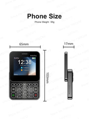 SERVO R18 PRO Side Slider Mobile Phone 2.4" Rotate Display Dual SIM Standby Magic Voice Flashlight 2G GSM Card Button Cellphones