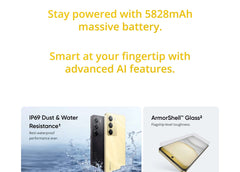 [World Premiere] realme C75 MediaTek Helio G92 Max Processor 6.72'' 90Hz Display IP69 5828mAh Battery 45W Charge 50MP AI Camera