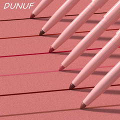 6pcs Lip Liner Pen Set Long-Lasting, Waterproof Sweatproof, Easy Coloring Non-fading Color Rendering Lip Gloss Set Beauty Makeup