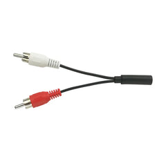 3.5mm Jack Male to 2 RCA Female Jack RCA Stereo Y Audio Cable Converter Adapter High Quality wholesale